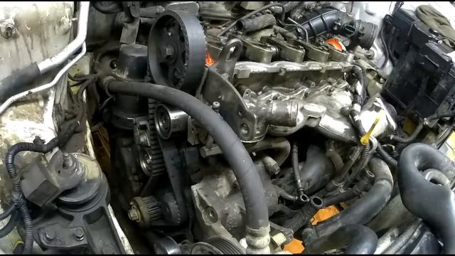 Ремонт головки на D4EA Santa Fe 2005 смотреть онлайн