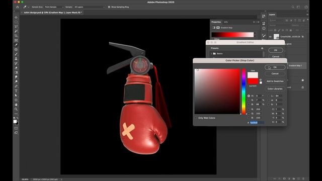 Manipulating Images For Streetwear T-shirt Design | Photoshop Process Design смотреть онлайн