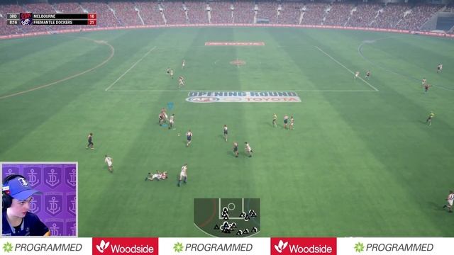 3RD QUARTER RAMPAGE AT THE G! - (AFL Evolution 2 Coach Career Ep1) смотреть онлайн