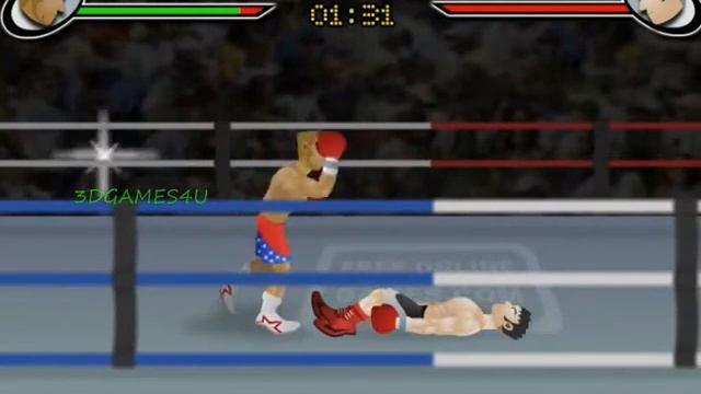 Side Ring knockout - game play (knock out all) смотреть онлайн