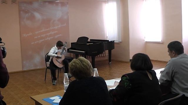 Никита Трапезников "Кубинский танец" обработка А. Матяева смотреть онлайн