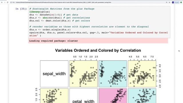 Applied Machine Learning Coding in R | CARET package | QDA in R | IRIS Dataset смотреть онлайн