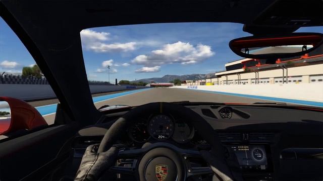 Porsche 911 991.2 GT3RS Track Day at Paul Ricard / Assetto Corsa gameplay (AC) смотреть онлайн