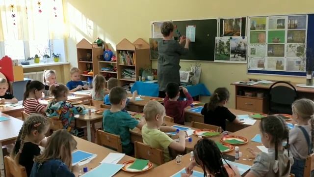 Открытое занятие "Белая береза" в подготовительной группе № 6 смотреть онлайн