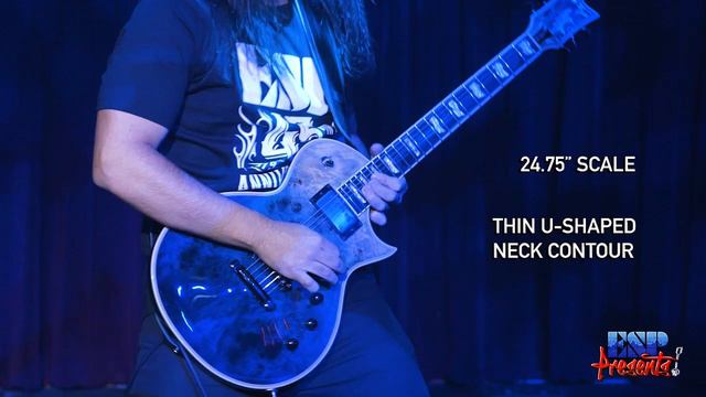 ESP Guitars: ESP E-II Eclipse Demo by Luis Kalil смотреть онлайн