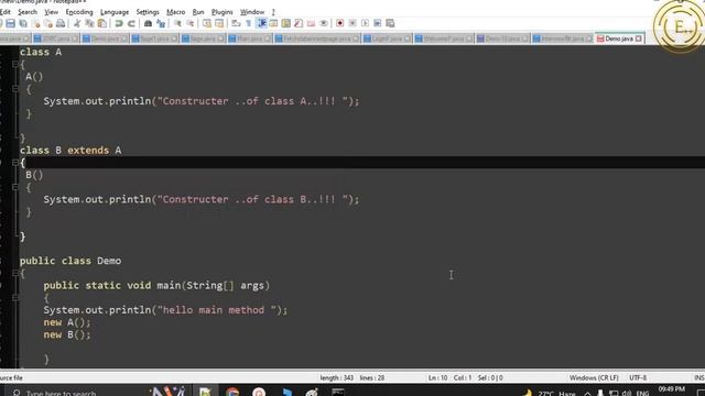 Inner Class Concept in Java Part - 4 | ETERNAL CODER смотреть онлайн