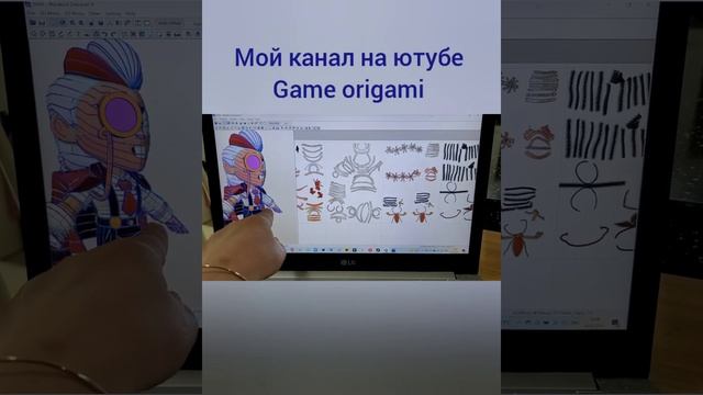 #Gameorigami Белль Голд Хенд Бравл Старс .Белль бравл старс .PAPER CRAFT.Оригами.Origami. смотреть онлайн