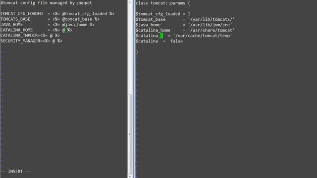 5.4 Puppet Template, Templatize Tomcat Configuration FIle смотреть онлайн