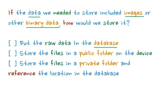 Storing Images or Binary Data - Developing Android Apps смотреть онлайн