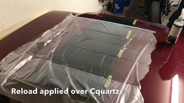 CarPro Reload & Cquartz on Matte Vinyl Stripes смотреть онлайн