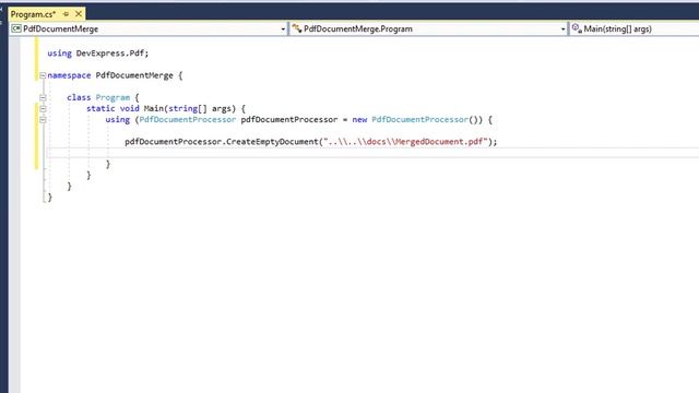 Office File API: Merge PDF Documents смотреть онлайн