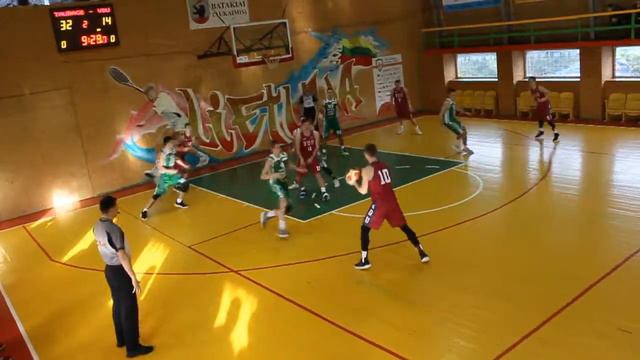 Tauragės "Fortūna Agava" - Kauno "VDU" (1 dalis) смотреть онлайн