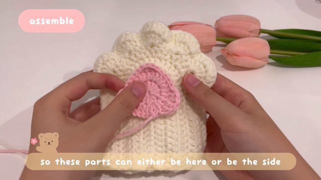 crochet cat paw fingerless gloves 🐾 pt.2 | beginner-friendly crochet tutorial смотреть онлайн