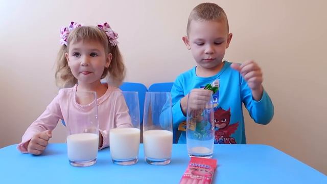 Трубочки для Молока - пейте дети Молоко, будете здоровы!