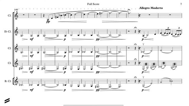 Souvenirs de Voyage - Clarinet Quintet смотреть онлайн