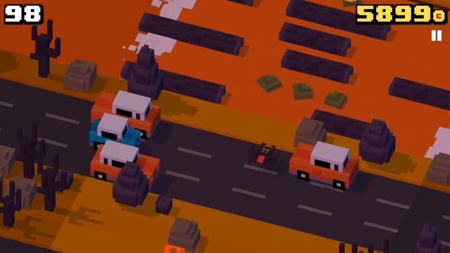 Crossy Road - All 5 Spooky Characters смотреть онлайн