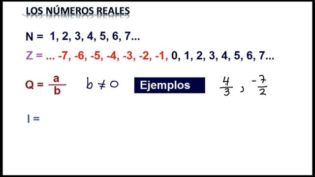 Los NÚMEROS REALES ✅ Ejemplos Paso a Paso ? смотреть онлайн