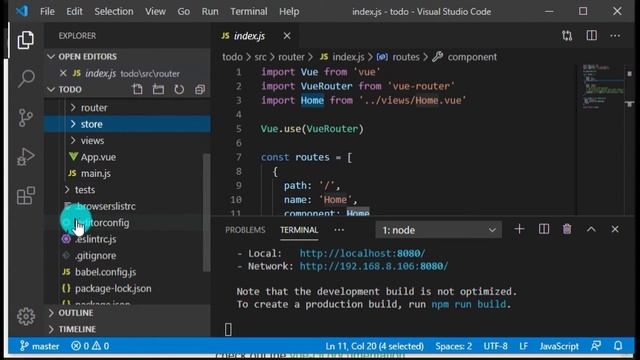 Vuejs Part 4 - Vue project structure смотреть онлайн