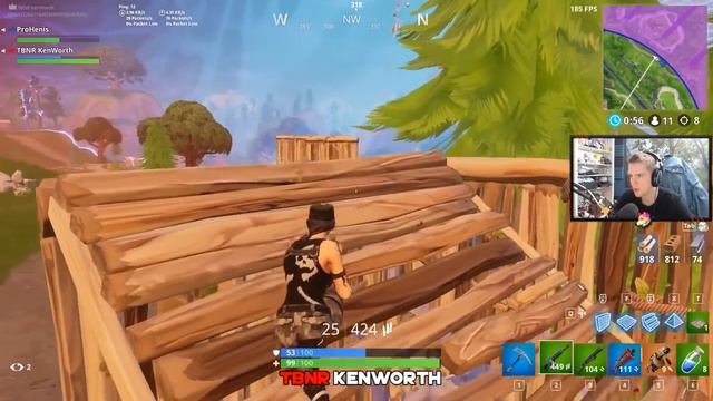 BOUNCE PAD LAST PLAYER OFF THE MAP FOR THE WIN in FORTNITE | TBNRKENWORTH смотреть онлайн