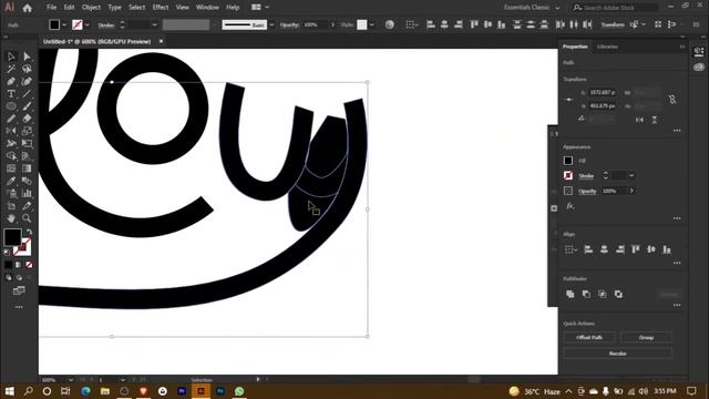 HOIW TO DESIGN FLOW LOGO WITH ADOBE ILLUSTRATOR смотреть онлайн