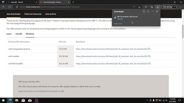 Descargar Java 18 en Windows 10 // 2022 смотреть онлайн