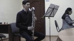 К.М.Вебер Концертино (бас кларнет)