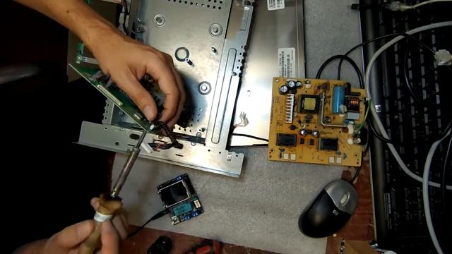 Ремонт монитора Hewlett Packard 1740 (HP 1740)