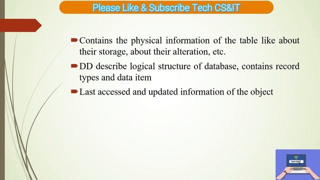 Database Lecture 10 Data Dictionary in DBMS and its types, active and passive data dictionary смотреть онлайн