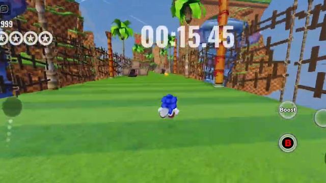 Sonic Roblox Frontiers Cyberspace green Hill смотреть онлайн