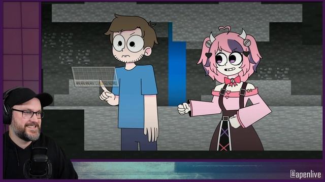 REACT TO - "LAVA OR HATE" - CDawgVA & ironmouse ANIMATED смотреть онлайн