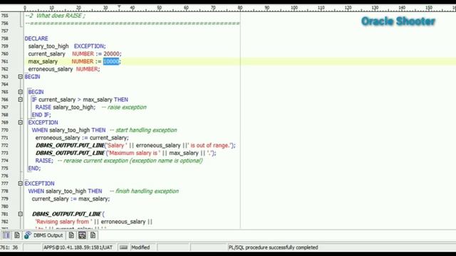 PL/SQL Tutorial #23: Some Important logic you have to know related to Exception смотреть онлайн