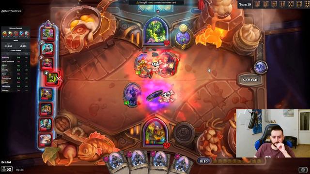 PUTRICIDE IN TAVERNA 7 E IL LEVELING AGGRESSIVO OTTIMA COMBO! HEARTHSTONE BATTLEGROUND ITA смотреть онлайн