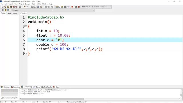 Input Output in C | printf() and scanf() | Code - The Beginning смотреть онлайн