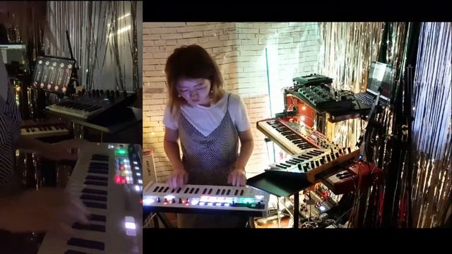 1st time keystep pro + iPad ( + 25 keys synth ) !! iPadソフトシンセとmidiコントローラーとアナログシンセサイザーを繋げてみた смотреть онлайн