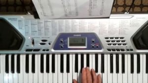 Как играть Дым над водой на синтезаторе СТК-481 (How to play «Smok On A Water» on keyboard)