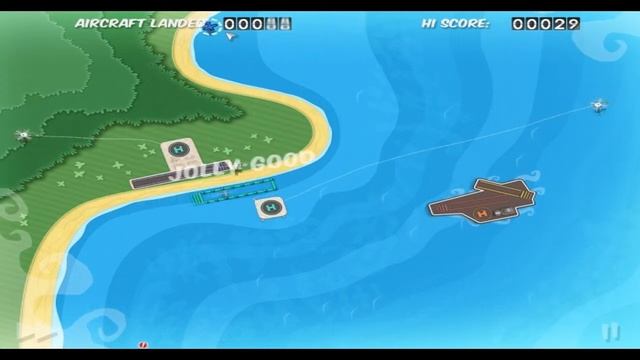 Flight Control HD 5 Stars Difficulty Map Gameplay