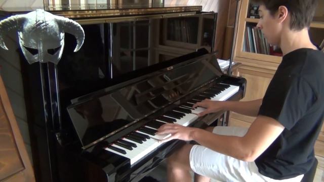 Skyrim - Dragonborn (Piano Version) смотреть онлайн