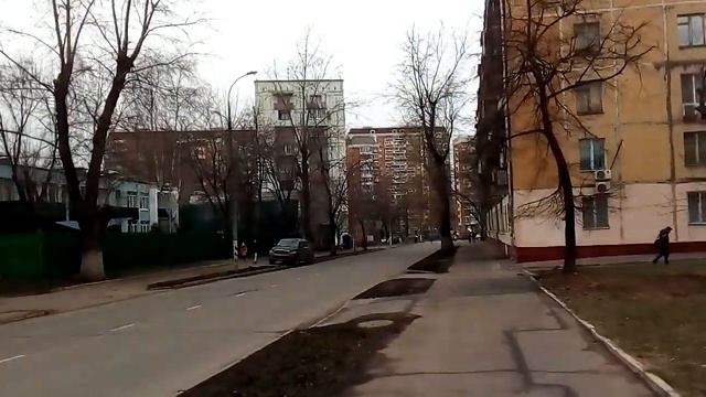 Москва 1765 Ухтомская улица зима день