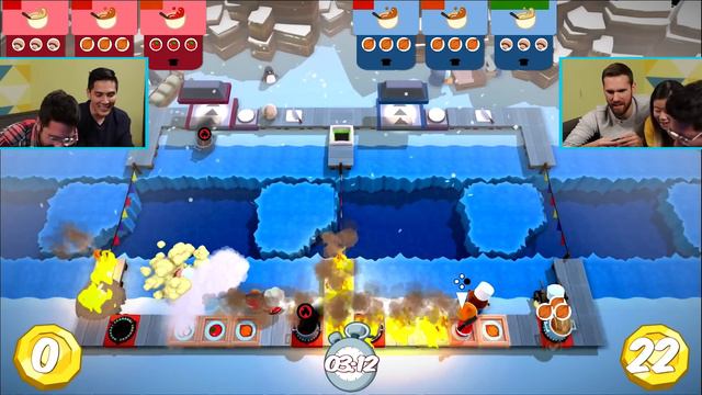 We Ruin Our Friendship Playing Video Games • "Overcooked" смотреть онлайн