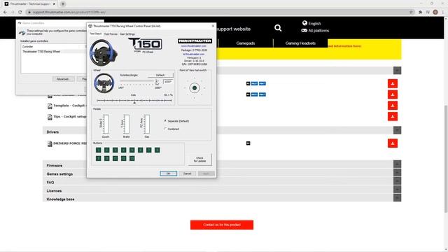 Thrustmaster T150 Racing Wheel - Troubleshooting and Driver Tutorial | Tech Tips смотреть онлайн