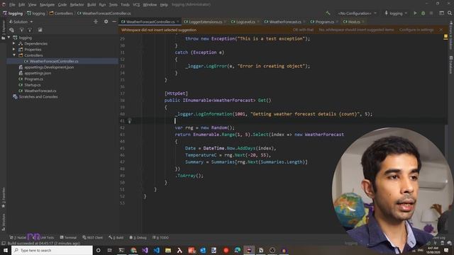 LOGGING in ASP.NET Core | Getting Started With ASP.NET Core Series смотреть онлайн