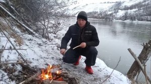 Охота с рогатки.