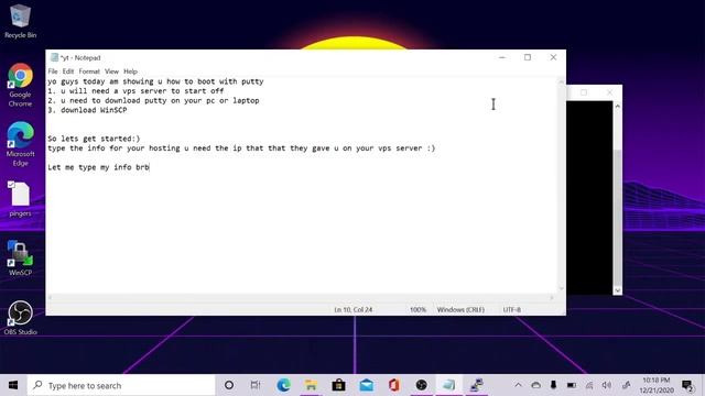 How To Use Putty (OVH Canada) Downloads Link Will Be In The Description смотреть онлайн