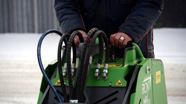 Мини-погрузчик FRONTMEN в ГАУЗ «Бугульминская ЦРБ» смотреть онлайн