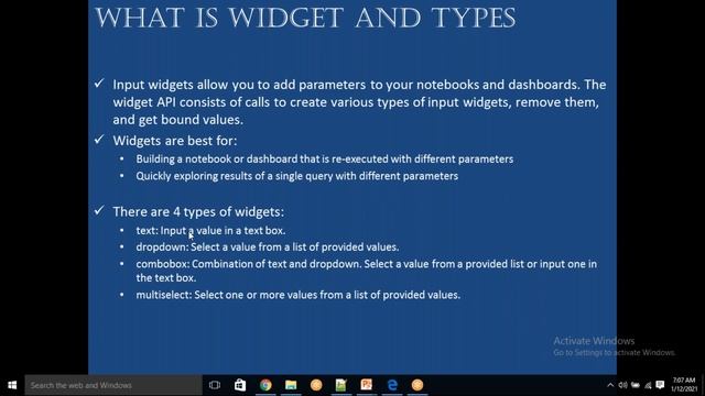 10 Databricks Variables, Widget Types, Databricks notebook parameters смотреть онлайн