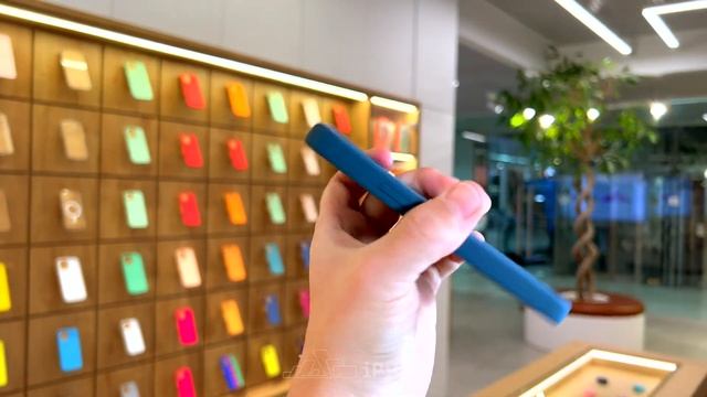 Силиконовый чехол Candy для IPhone 12 Mini (Тёмно-синий)