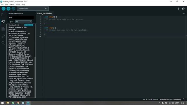 CARA INSTALL BOARD ESP8266 - ARDUINO IDE смотреть онлайн
