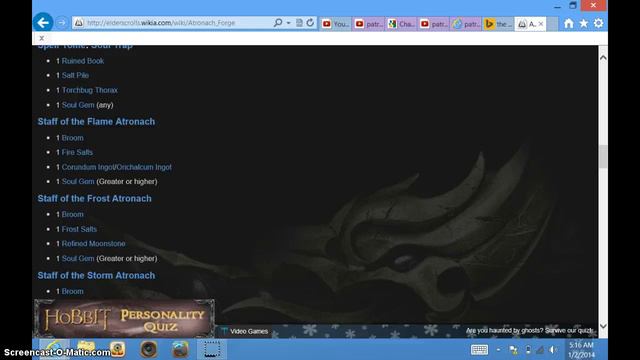 How To Use The Atronach Forge In Skyrim (with Recipies)