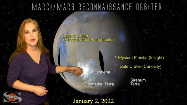 Solar Bright Regions Bloom & Dust Storms Build on Mars | Space Weather News 01.10.2022 смотреть онлайн