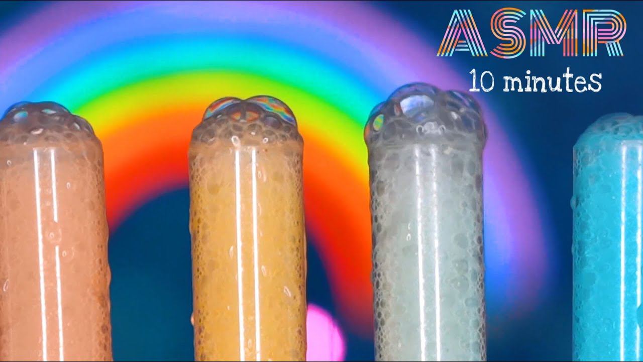 АСМР ПОРЦИЯ МУРАШЕК РАДУЖНЫЕ ТРИГГЕРЫ | ASMR Rainbow Triggers for Tingles [10 минут] смотреть онлайн